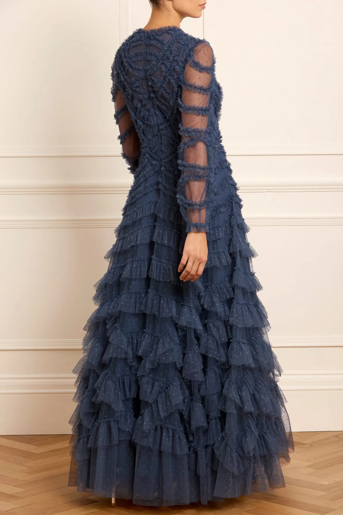Lana Round Neck Gown