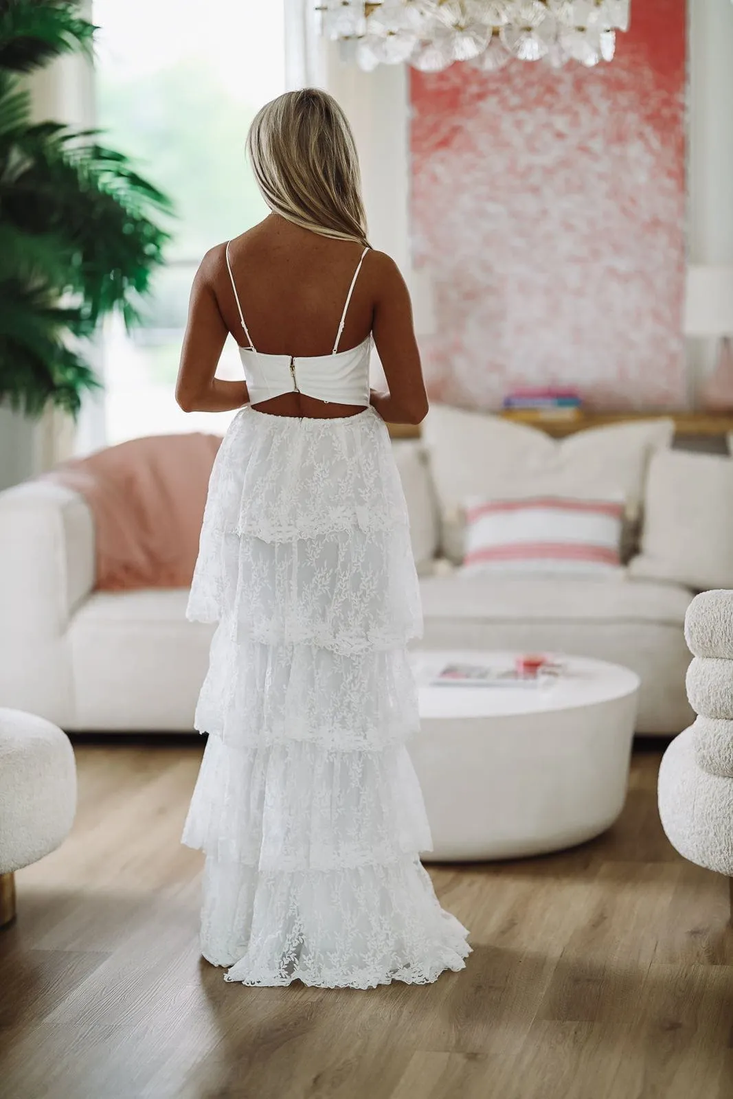 Lasting Impression Maxi Gown - White