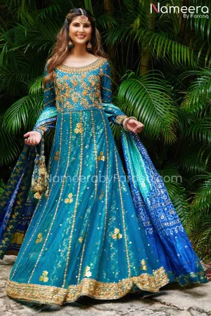Latest Pakistani Bridal Gown Lehnga Choli Dress #BS574