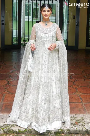 Latest Pakistani Bridal Lehnga Gown Dress Online #BS564