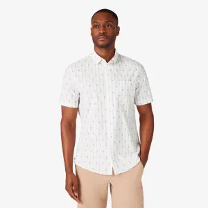 Leeward SS Rose Cactus Stripe