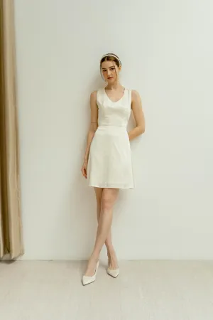 Lenore V Neck Mini Dress