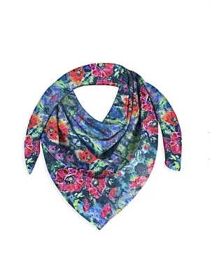 Life in Full Bloom Silk Scarf