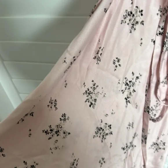 Lily Ashwell Gemma Dress Pink Floral Silk Size XS/ S  2-4 RARE