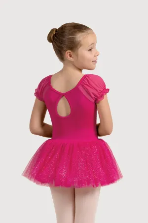 LM51559G - Mirella Miami Cap Sleeve Girls Tutu Dress