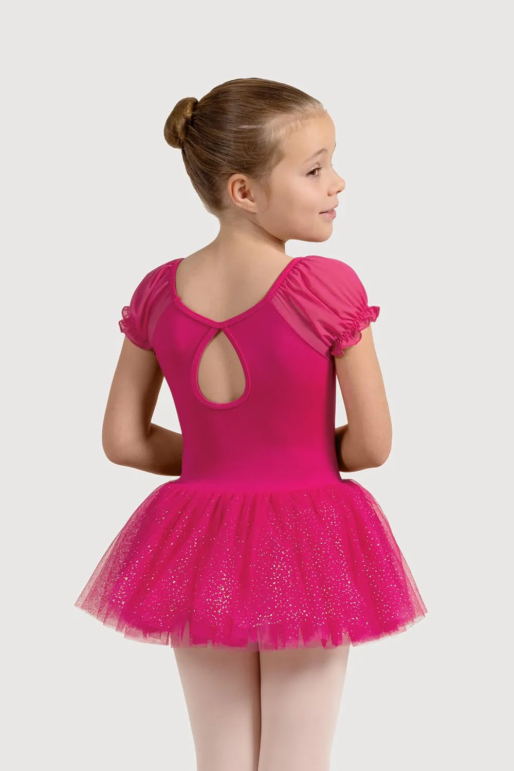 LM51559G - Mirella Miami Cap Sleeve Girls Tutu Dress