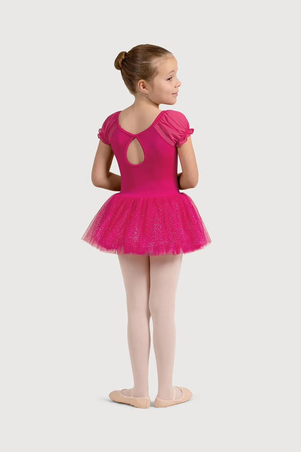 LM51559G - Mirella Miami Cap Sleeve Girls Tutu Dress