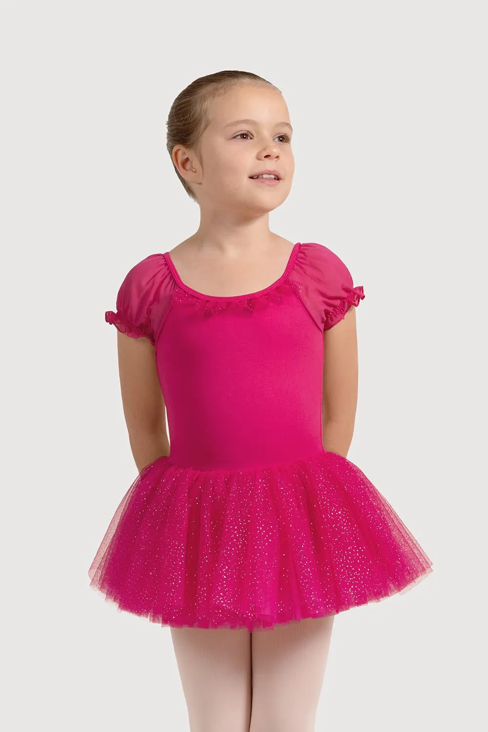 LM51559G - Mirella Miami Cap Sleeve Girls Tutu Dress