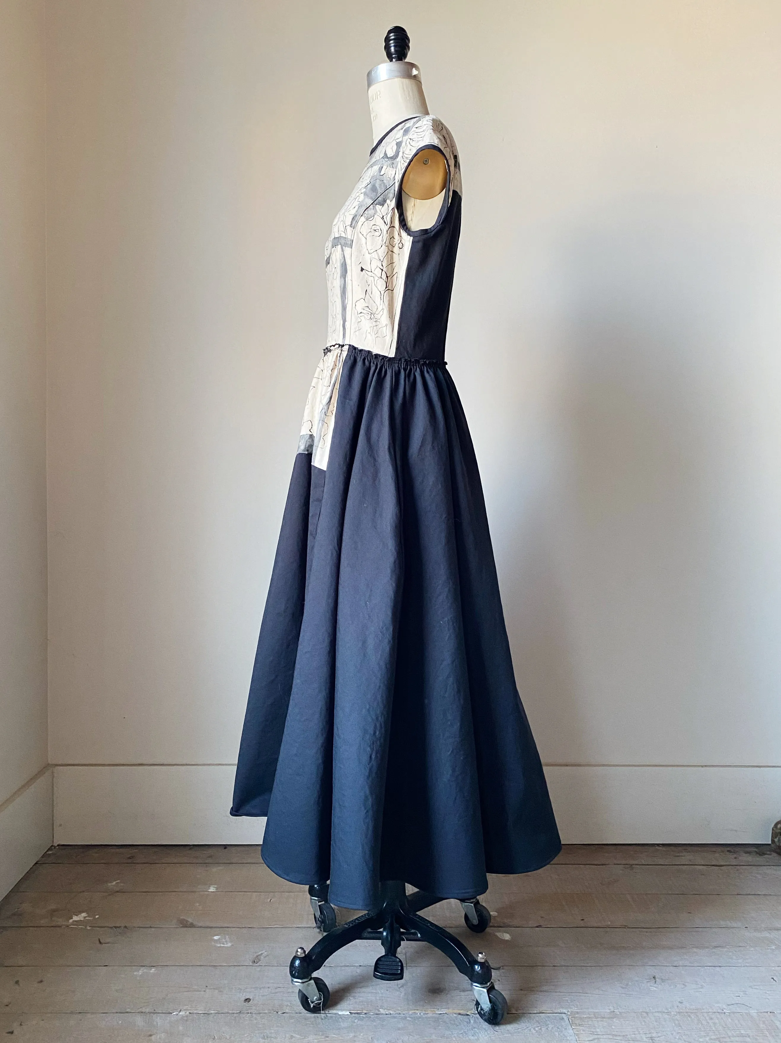long hellebore sketches lillian dress long