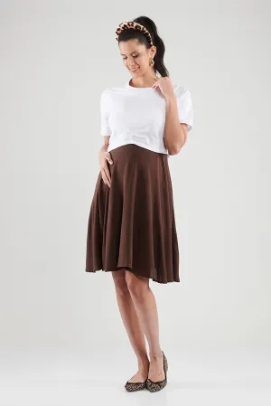 Lorena Dress - Brown