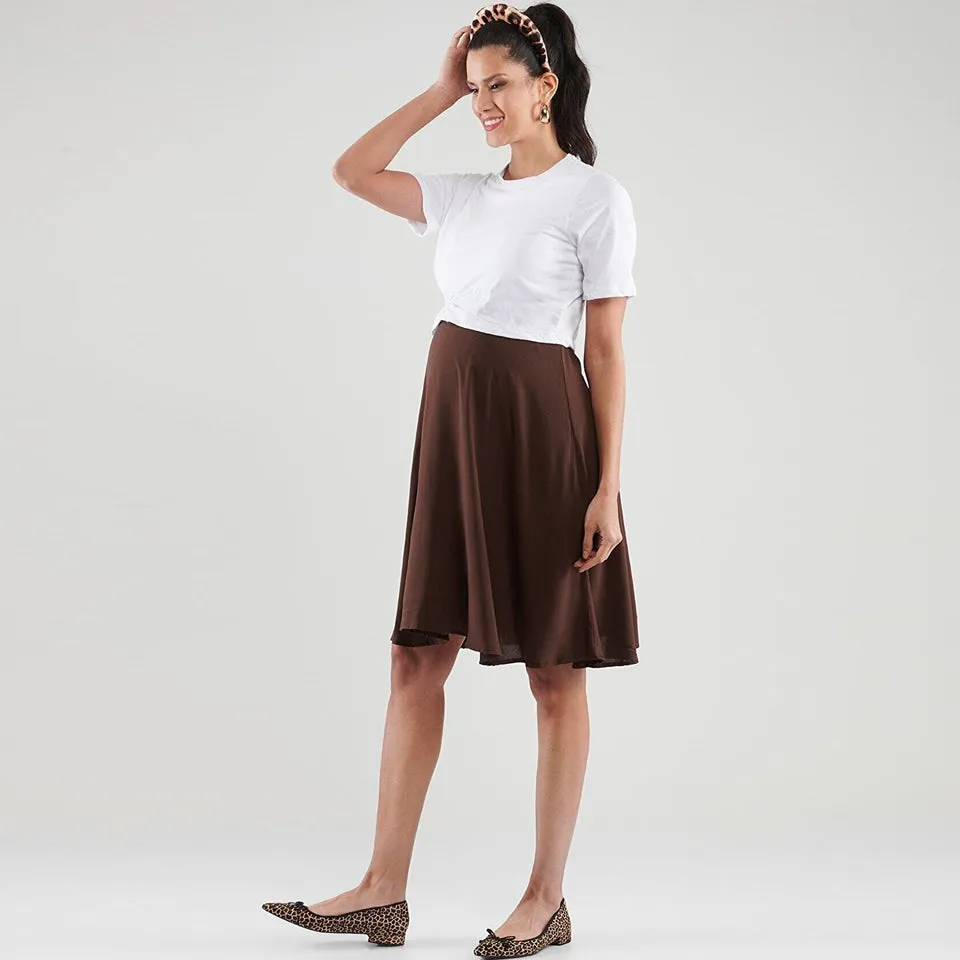 Lorena Dress - Brown