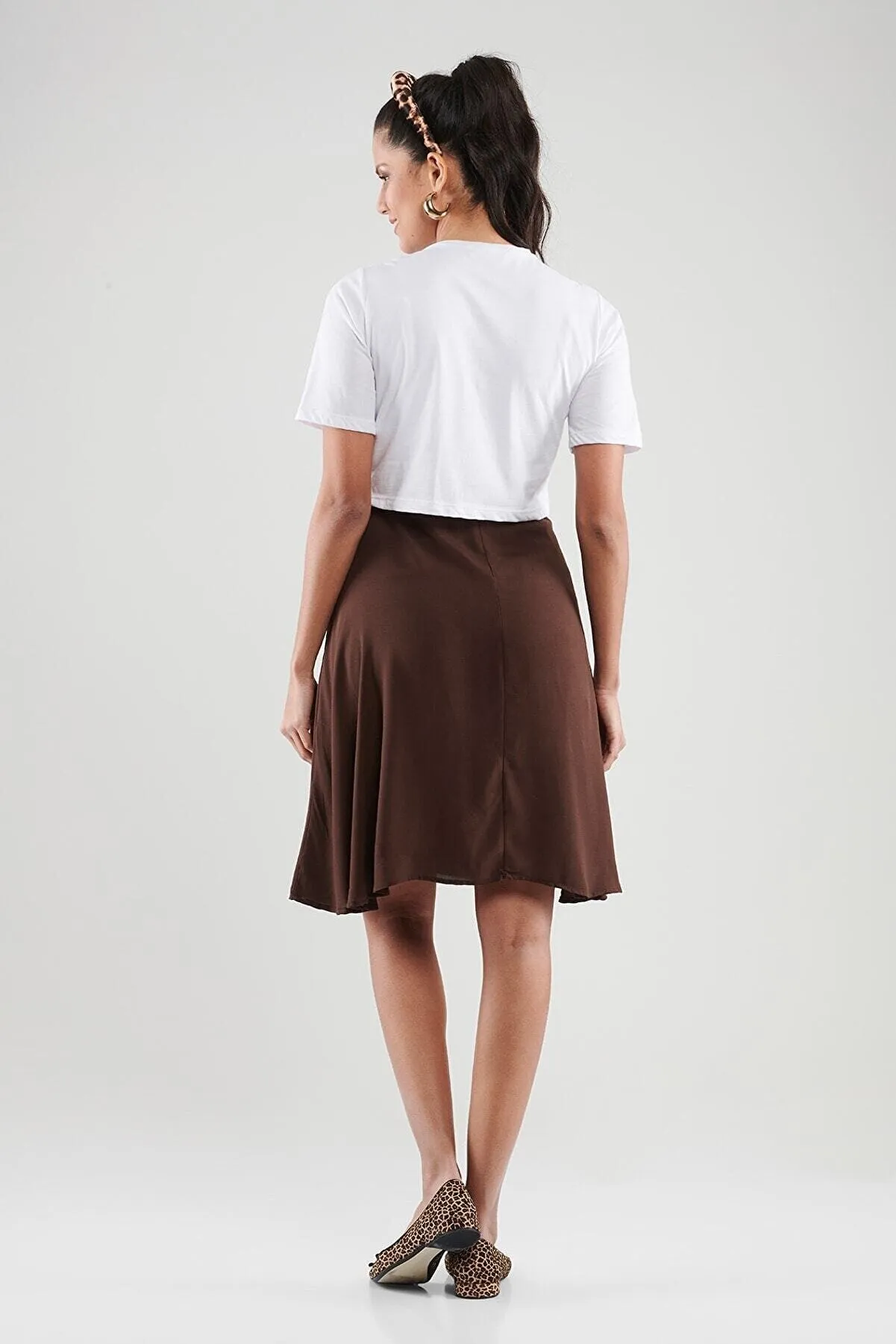 Lorena Dress - Brown