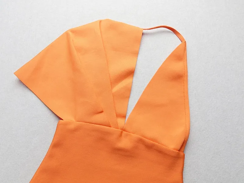 Maxi Long Bandage Dress