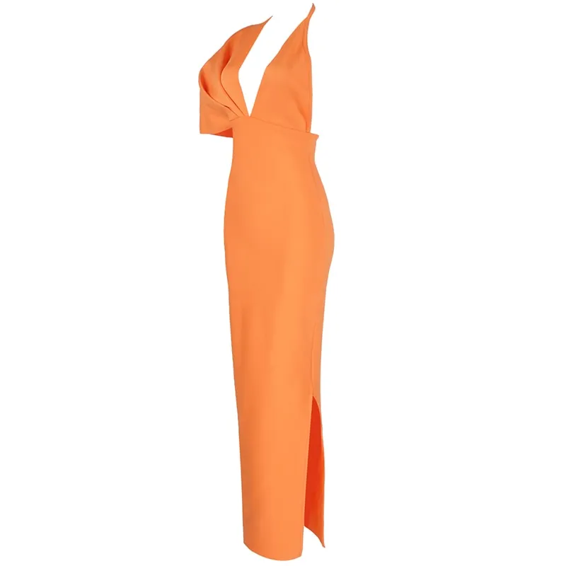 Maxi Long Bandage Dress