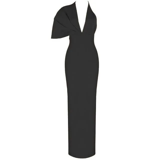 Maxi Long Bandage Dress