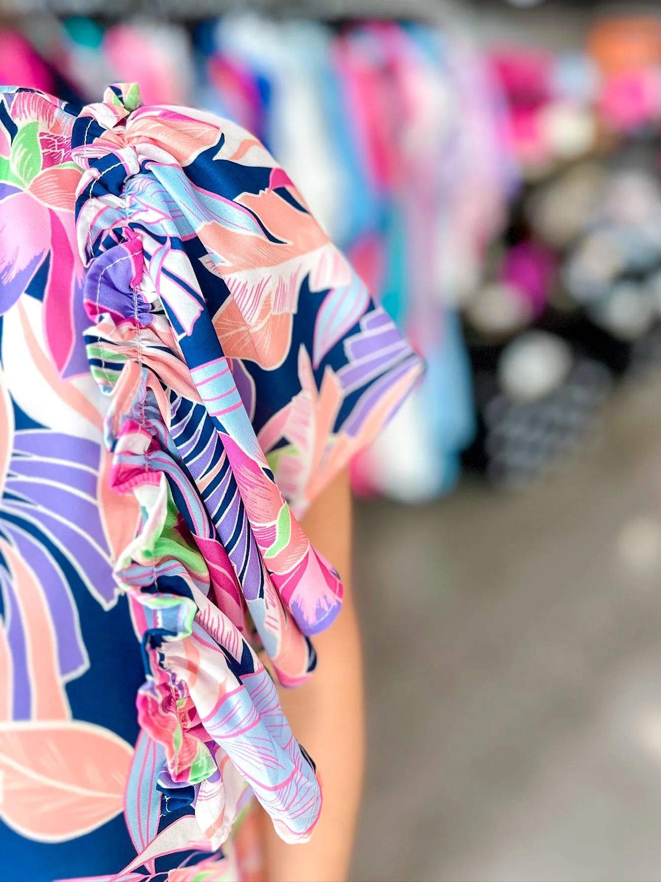 Meet Me In The Tropics Scoop Neck Dress