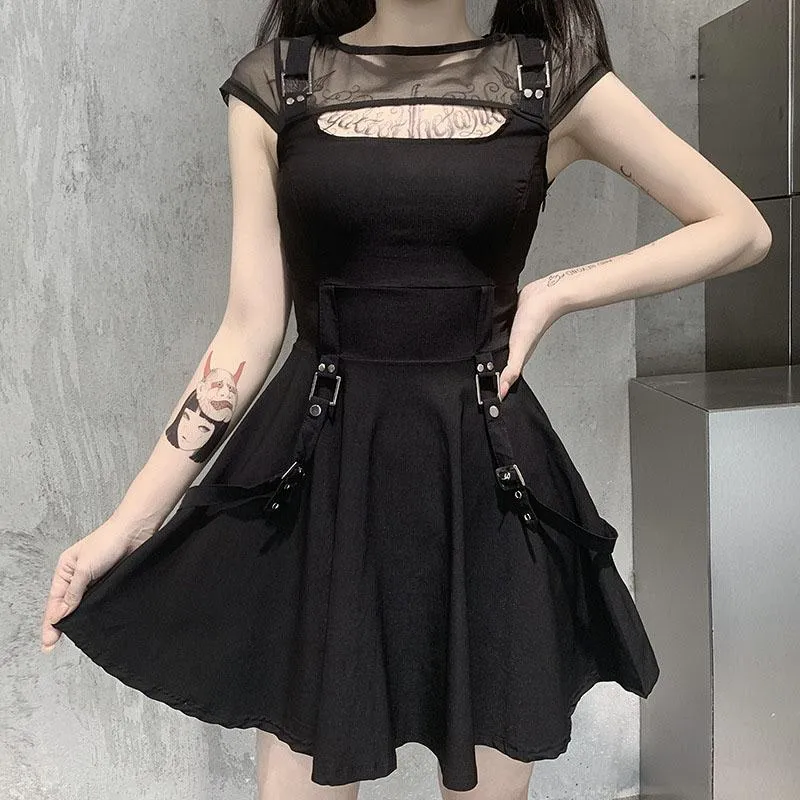 Mesh Dark Dress SD00674