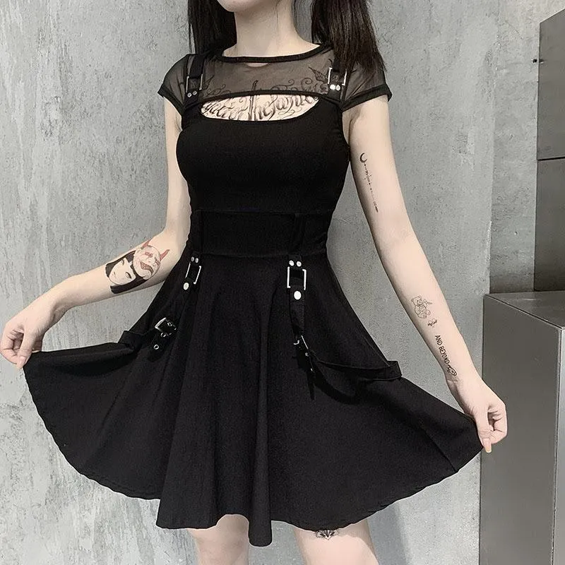 Mesh Dark Dress SD00674
