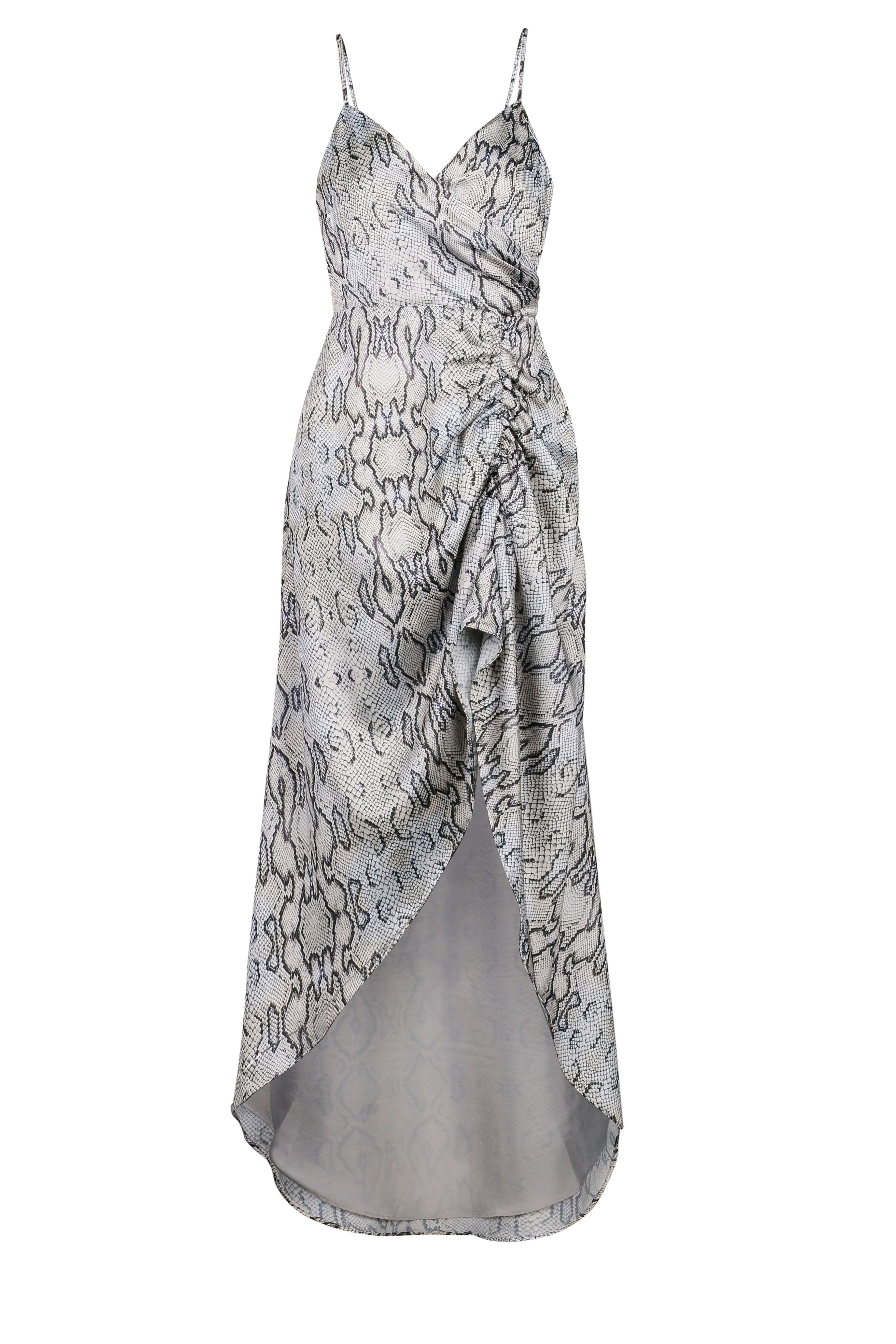 Mia Snake Print Gown- Snake Print