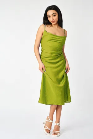 Micro Polka Dot Slip Dress