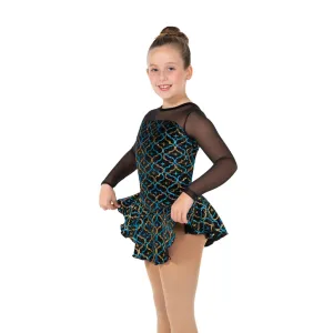 Music At Midnight Figure Skating Dress