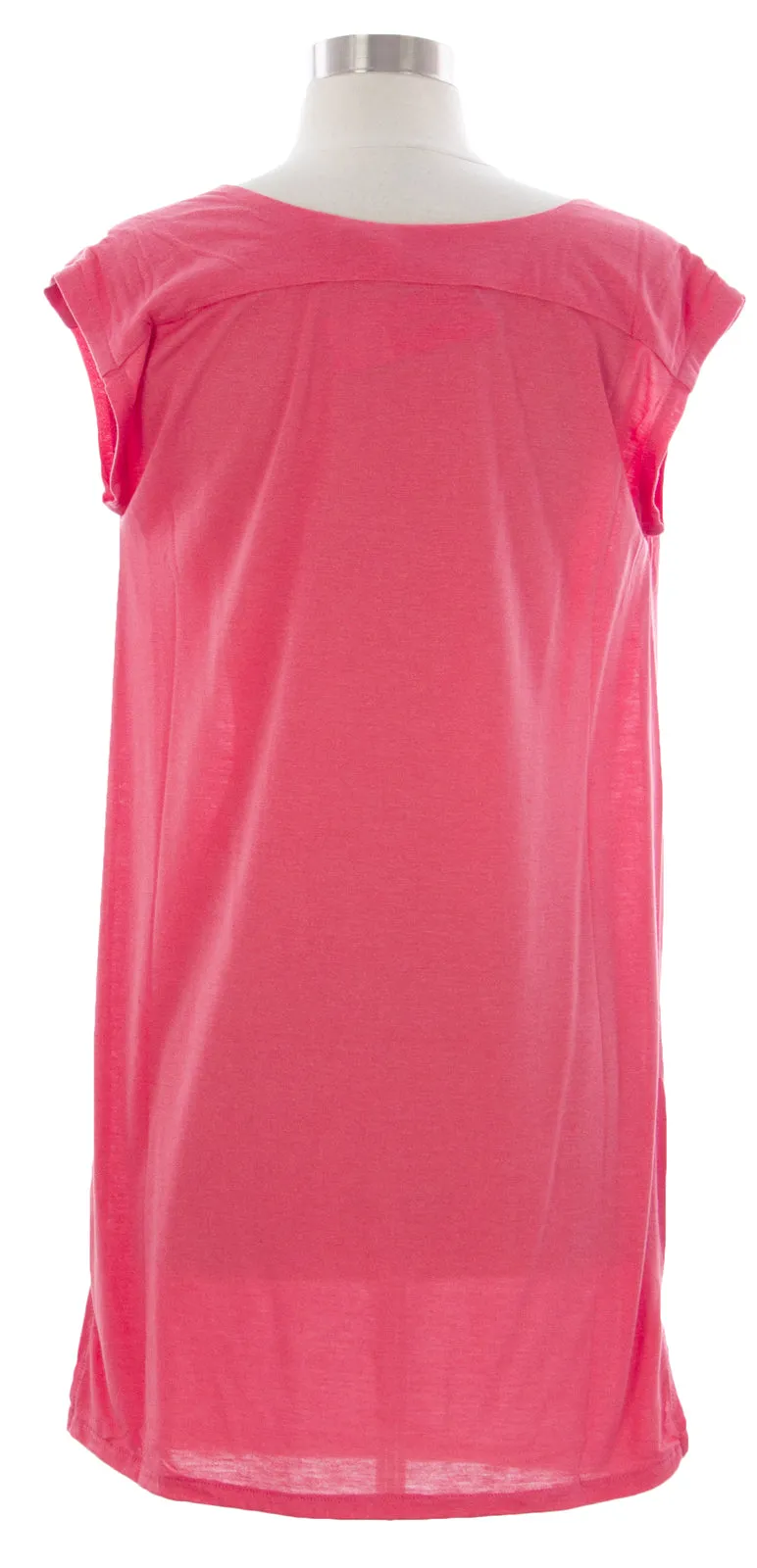 NAILA Women's Peach Cowl Neck Halaya Dress Dre2PEAH $110 NEW