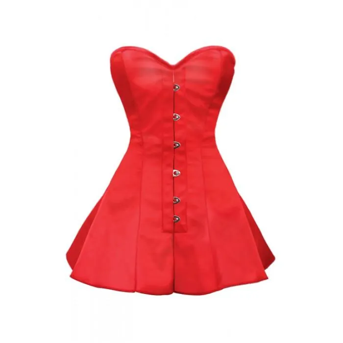 Niyah Gothic Steel Boned Corset Dress