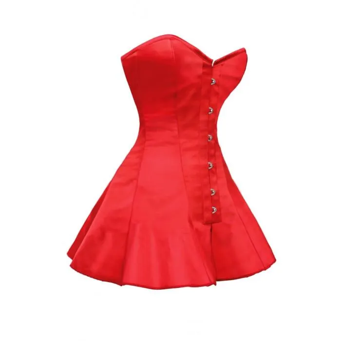 Niyah Gothic Steel Boned Corset Dress