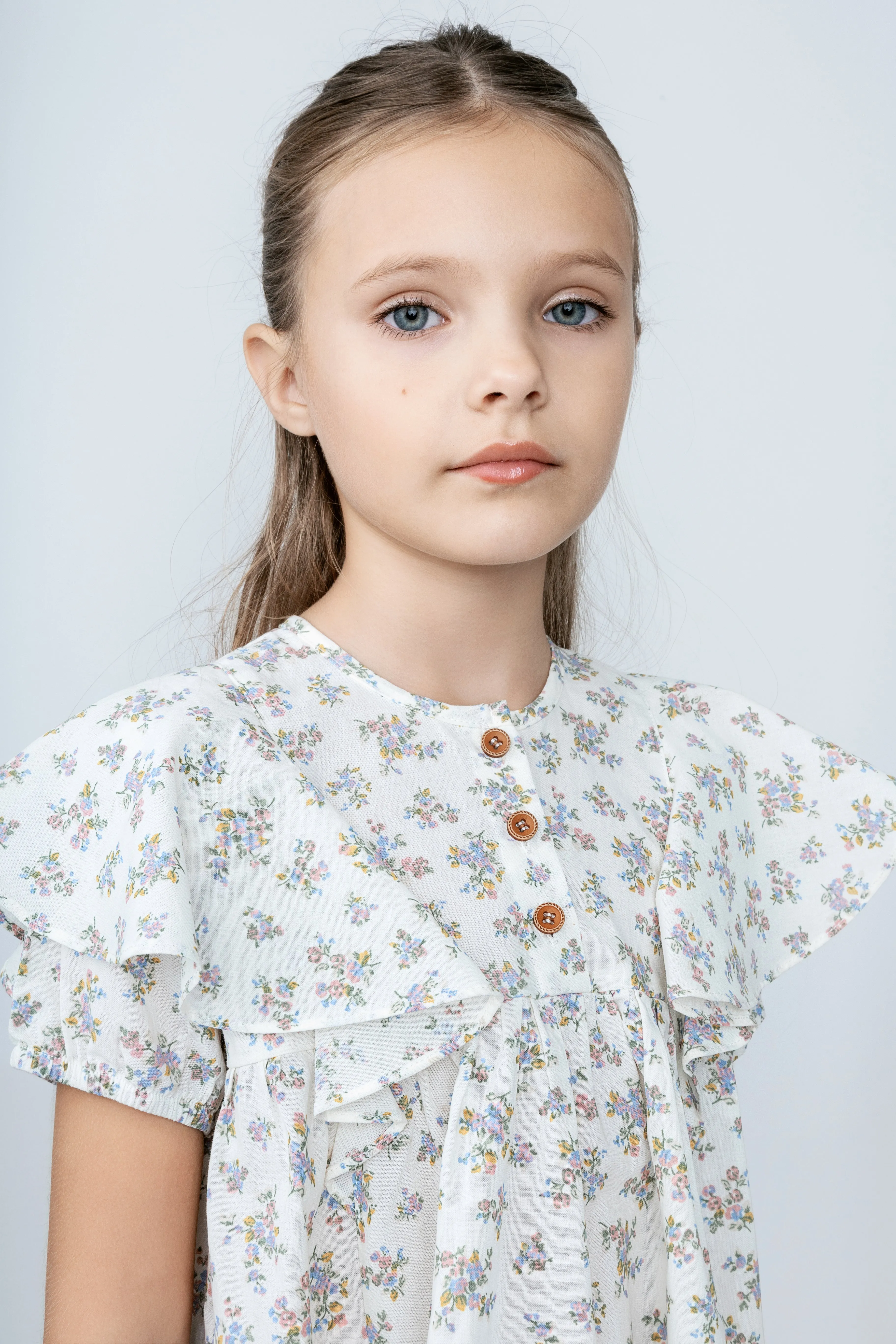Noma Lavendar Floral Dress