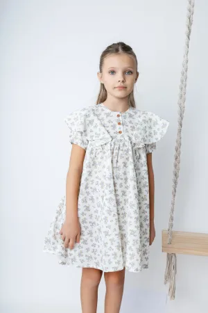 Noma Lavendar Floral Dress