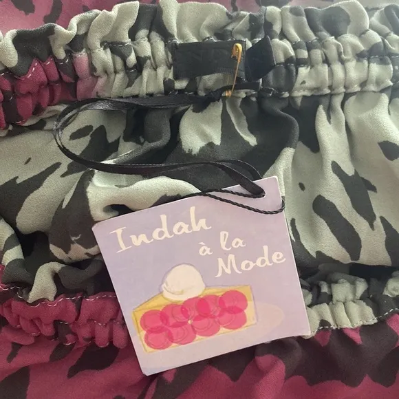NWT! Indah Silk‎ Printed Dress