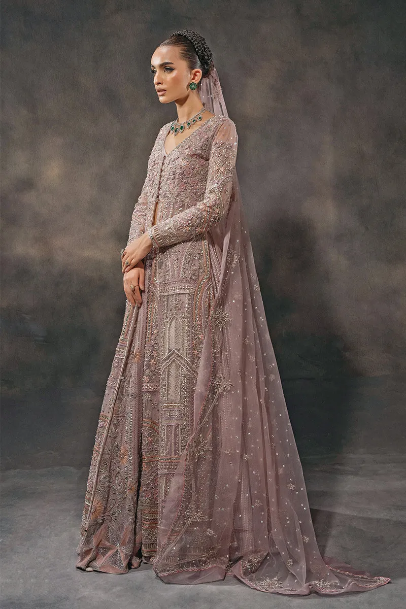 Open Gown Lehenga and Dupatta Pakistani Bridal Dress