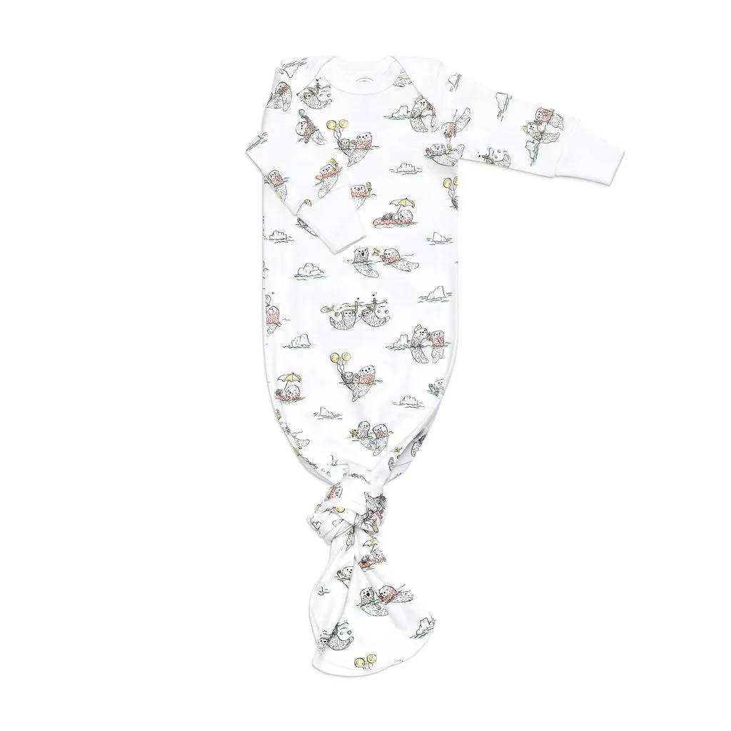 Otterly Adorable Gown | Organic Knot Gown | Gender Neutral
