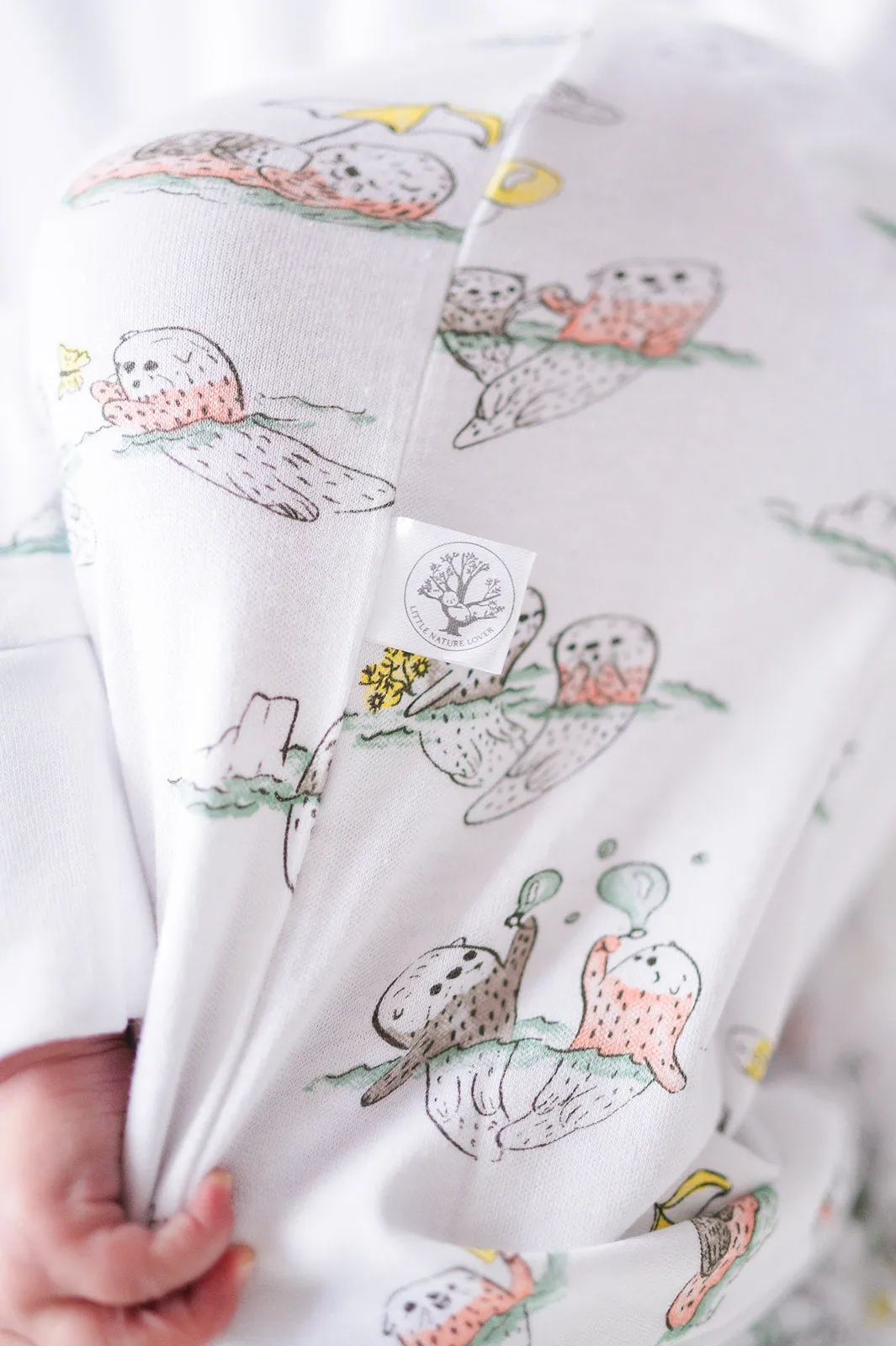 Otterly Adorable Gown | Organic Knot Gown | Gender Neutral