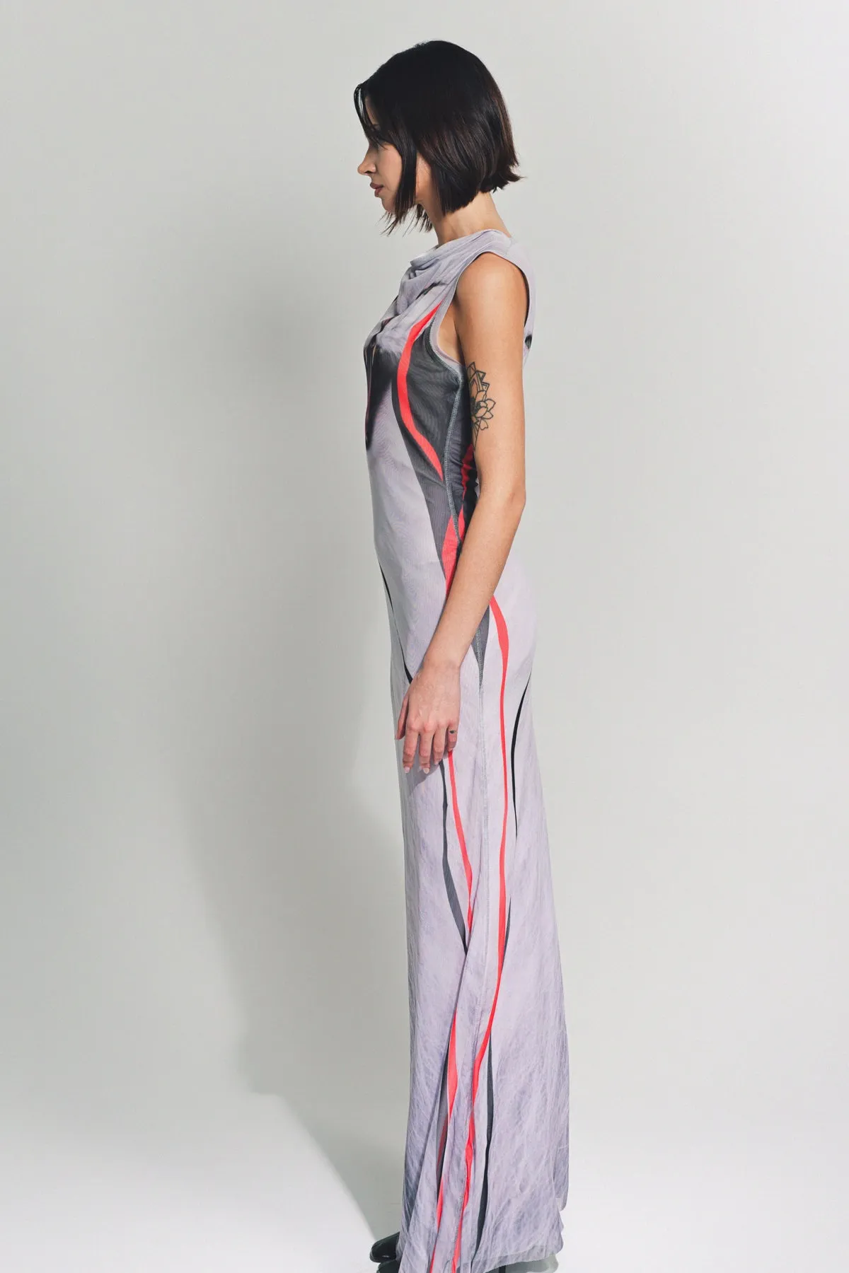 OTTOLINGER | MESH MAXI DRESS