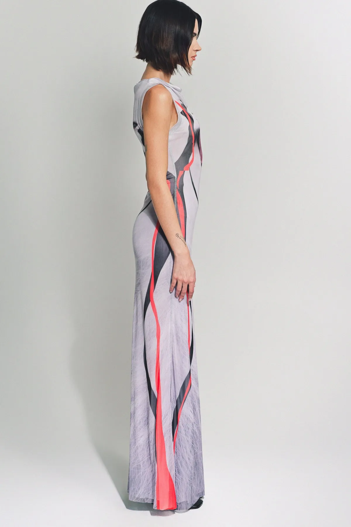 OTTOLINGER | MESH MAXI DRESS