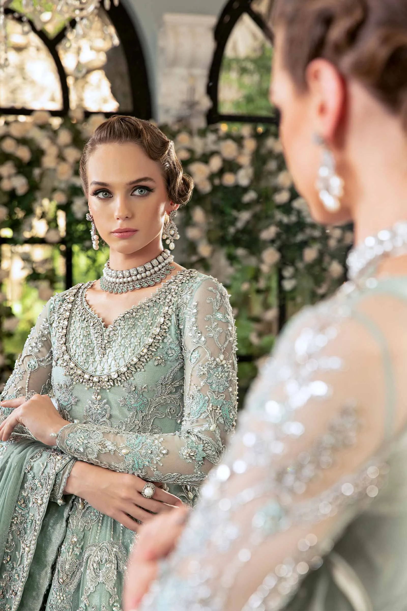 Pakistani Bridal Lehenga and Wedding Gown Walima Dress