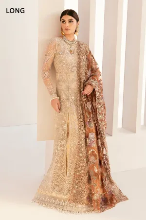 Pakistani Party Dress in Net Kameez and Trouser Style