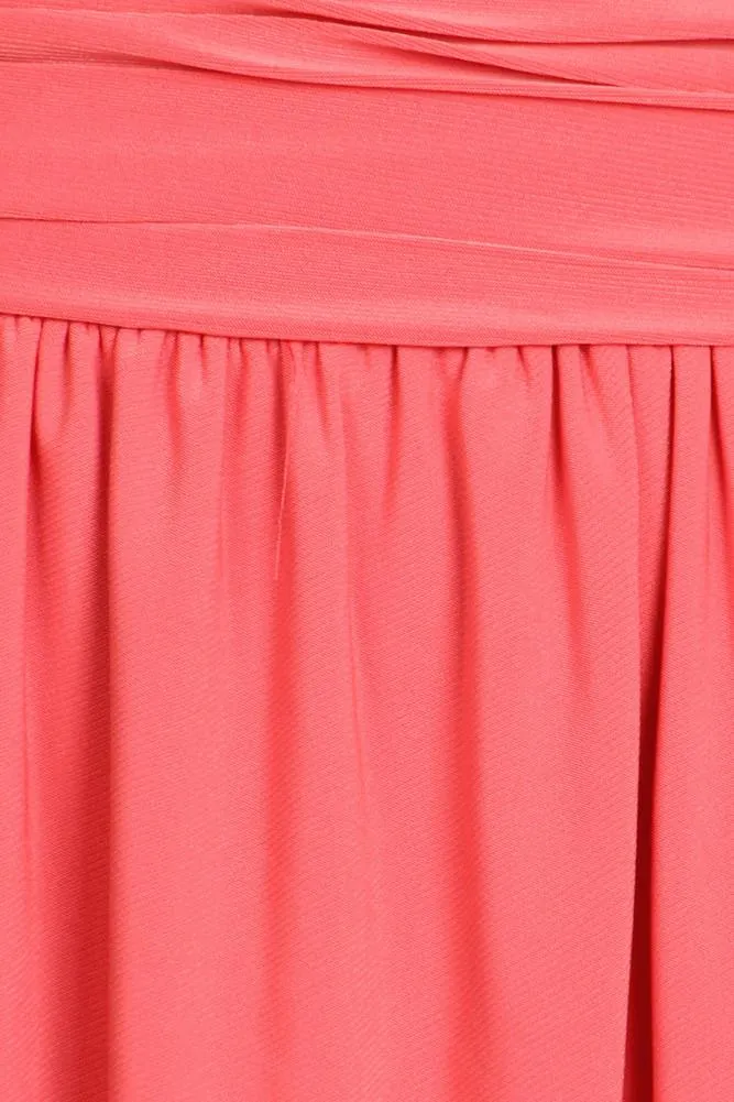Plus Size Sexy Keyhole Tulip Wrap Dress