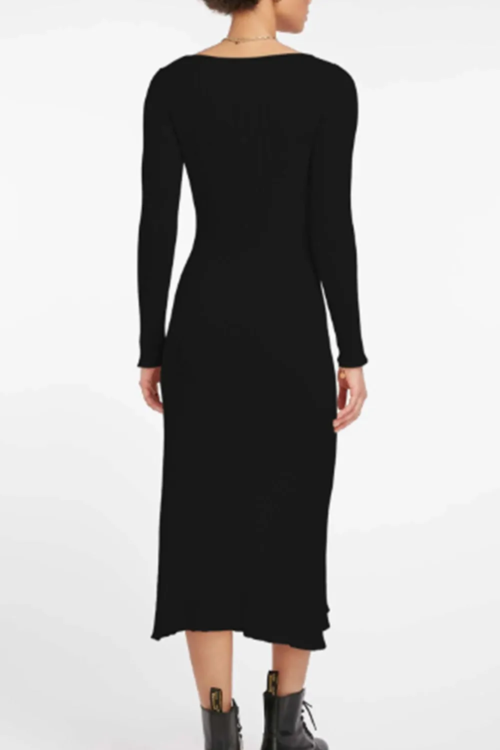 Poplar Black Dress