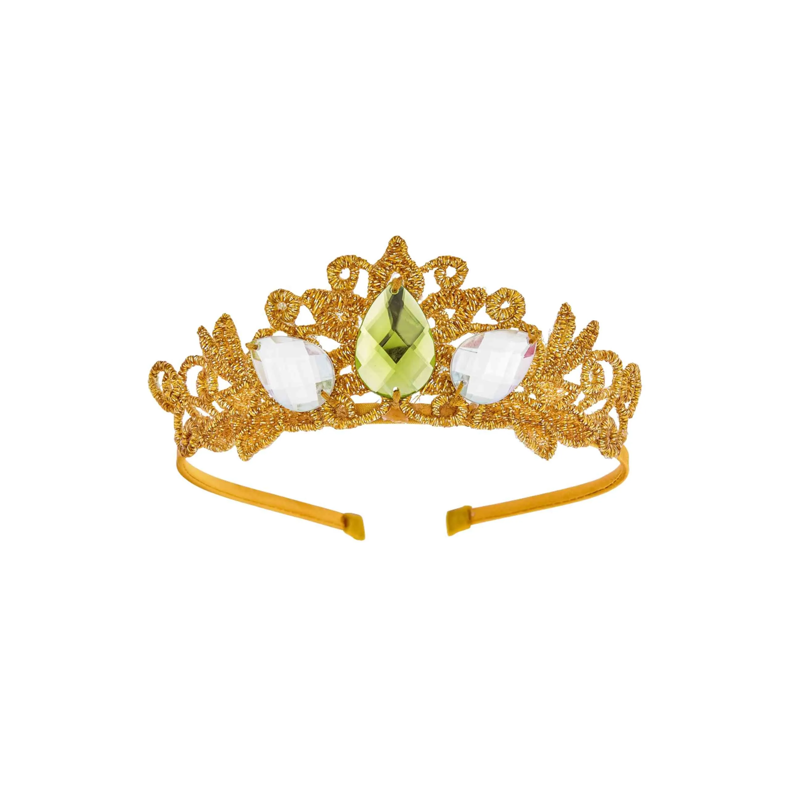 Pure Radiance Princess Crown - Green/Clear - Wholesale