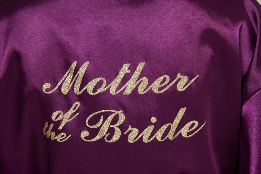 Purple Bridesmaids Robes