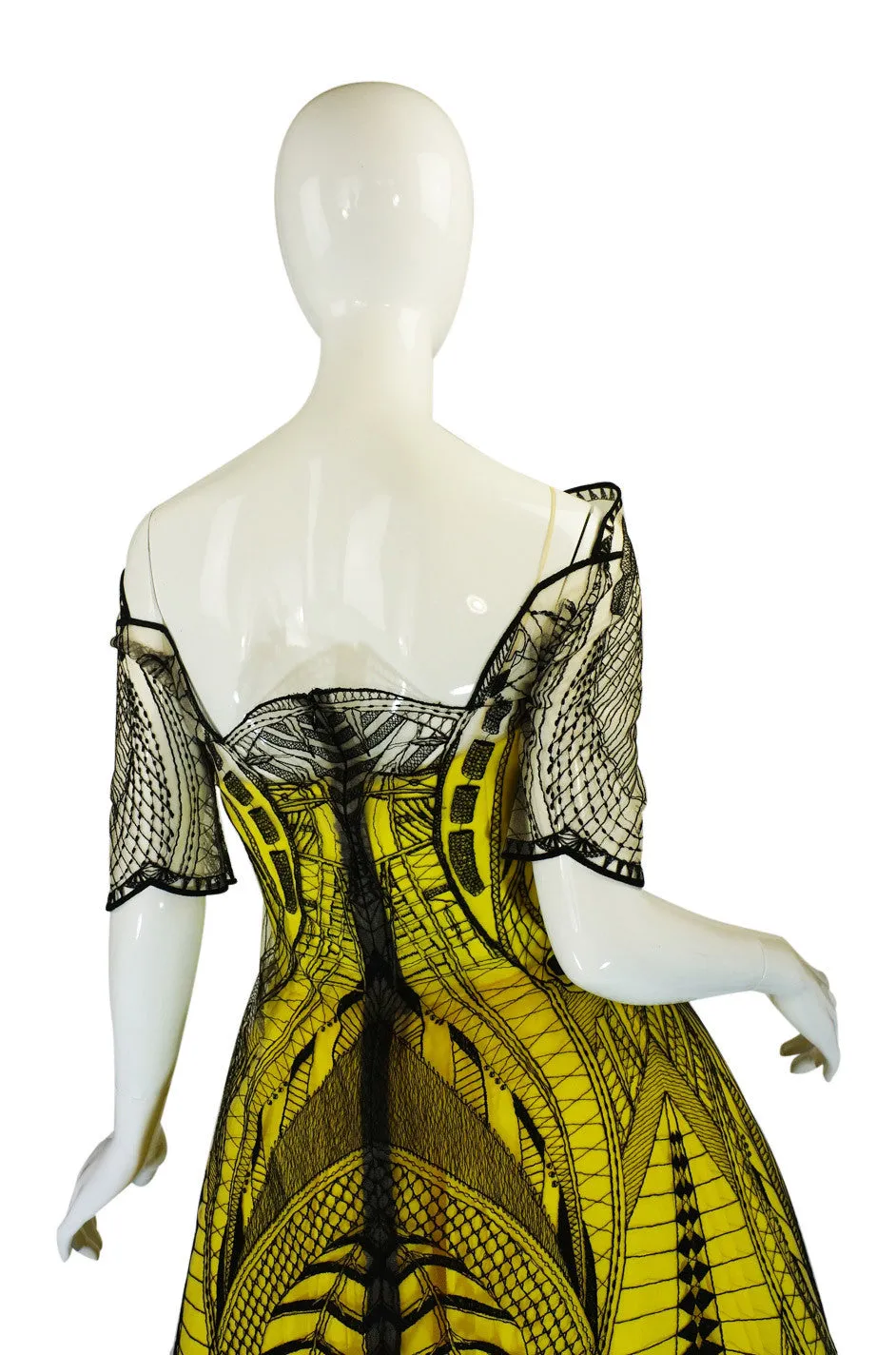 R2010 Alexander McQueen Tattoo Dress