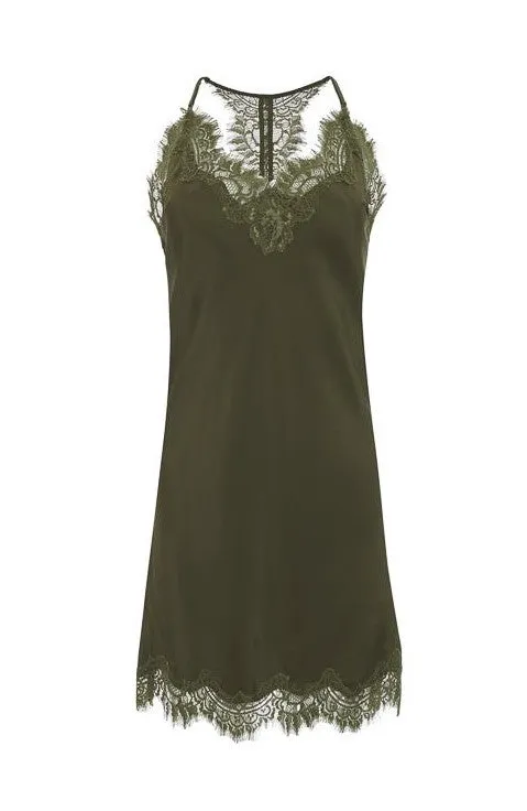 Razorback Coco Dress Dark Olive