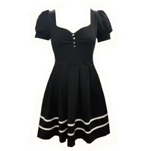 Retro Puffy Sleeve Dress SD00127