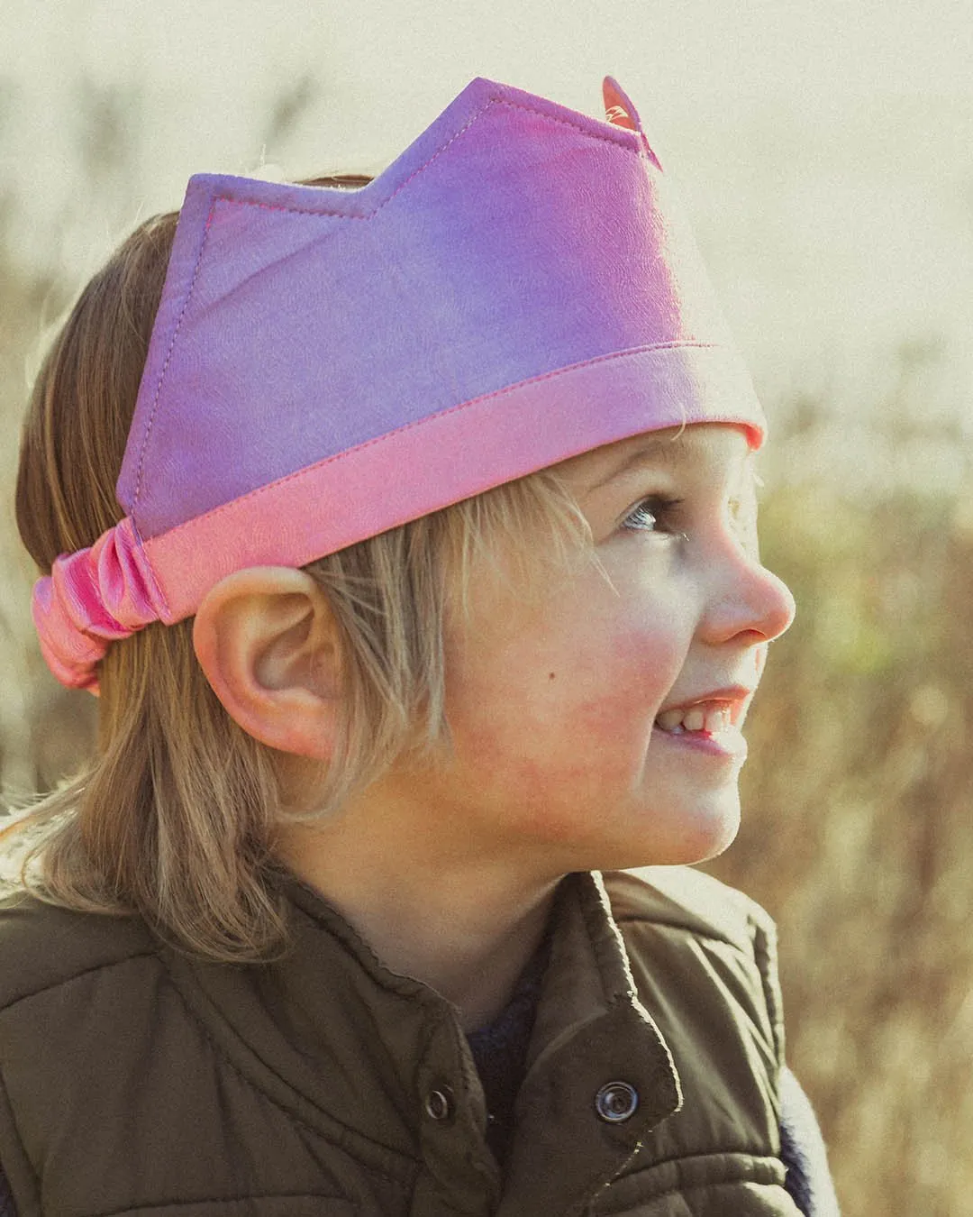 Reversible Silk Crown