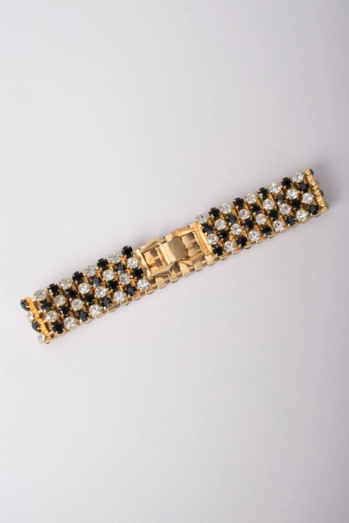 Rhinestone Checker Choker