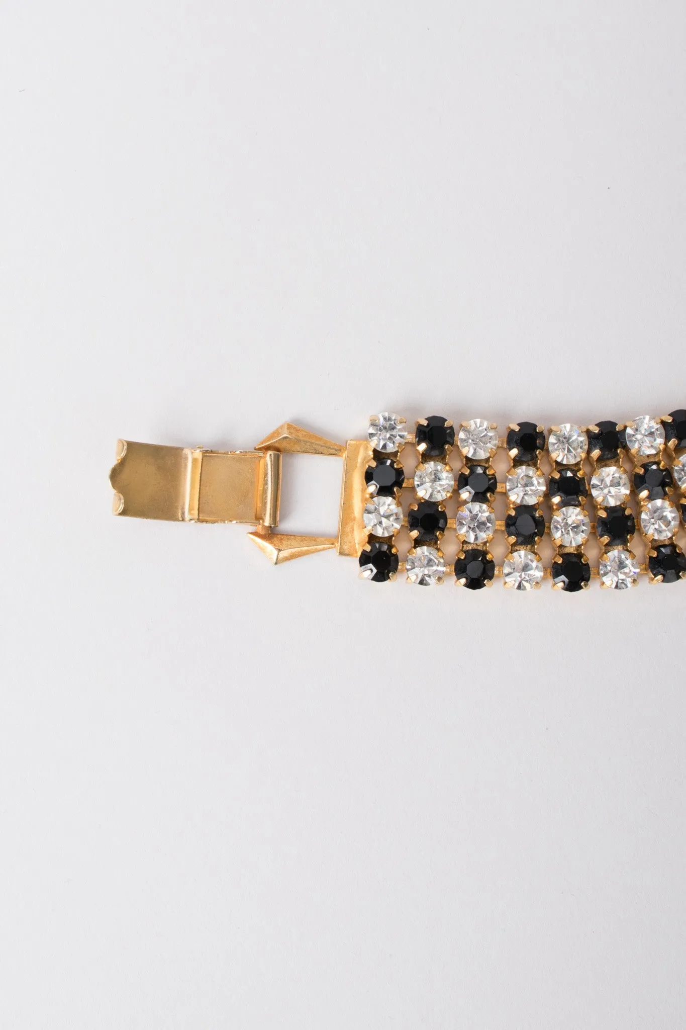 Rhinestone Checker Choker