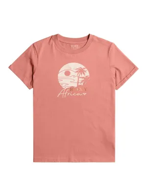 Roxy Ladies Sparkle Evening Notched T-Shirt