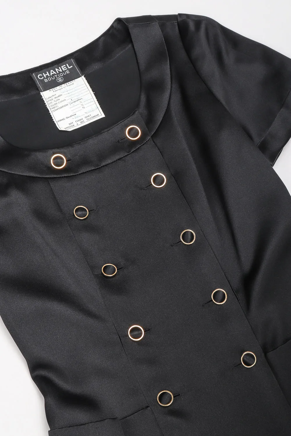 Satin Uniform Dress